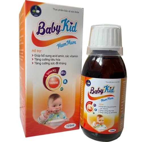 Babykid Mummum - Hỗ trợ tăng cường tiêu hóa, giúp trẻ ăn ngon