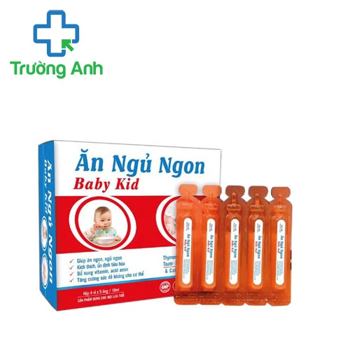 Ăn Ngủ Ngon Baby Kid - Hỗ trợ hệ miễn dịch và tăng sức đề kháng