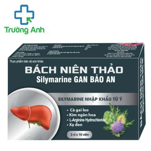 Bách Niên Thảo Silymarine Gan Bảo An - Giúp thanh nhiệt, mát gan