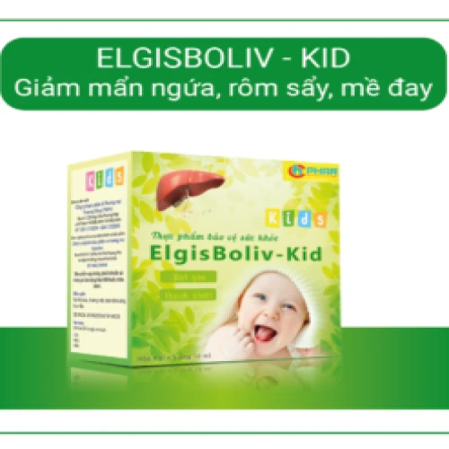 ElgisBoliv - Kid - Thực phẩm chức năng giải độc mát gan ở trẻ