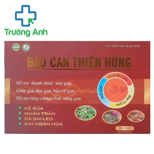 Bảo Can Thiên Hùng - Hỗ trợ thanh nhiệt mát gan, giải độc gan