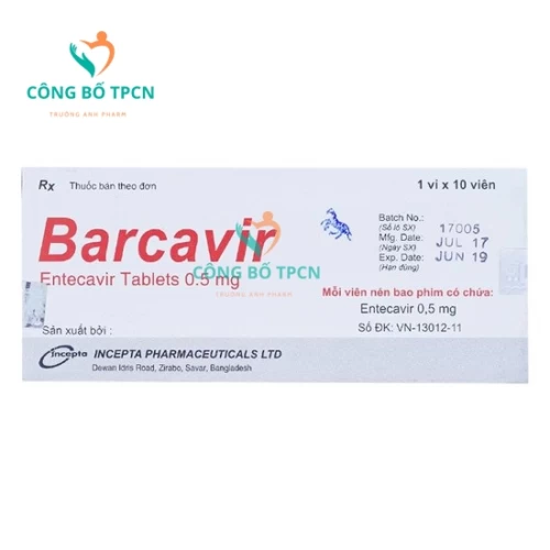 Barcavir 0.5mg Incepta Pharma