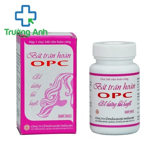 Bát trân hoàn OPC - Giúp phòng ngừa và điều trị khí huyết suy yếu ở phụ nữ
