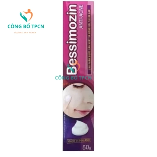 Bessimozin anti-acne - Giúp ngăn ngừa mụn trứng cá và mụn bọc