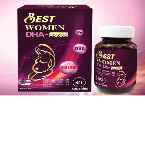 Best Women DHA-IQ'S TD - Giúp bổ sung sắt, acid folic và vitamin