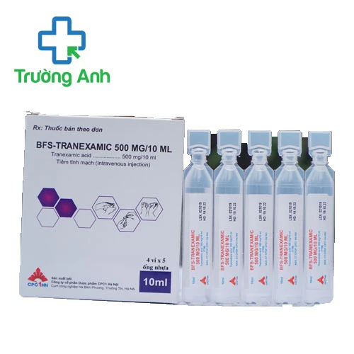 BFS-Tranexamic 500mg/10ml - Thuốc điều trị chảy máu hiệu quả