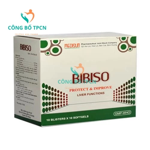 Bibiso Medisun (viên nang) Medisun - Thuốc điều trị bệnh lý về gan