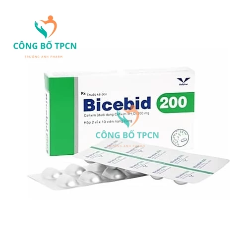 Bicebid 200mg Bidiphar - Thuốc điều trị nhiễm khuẩn hiệu quả