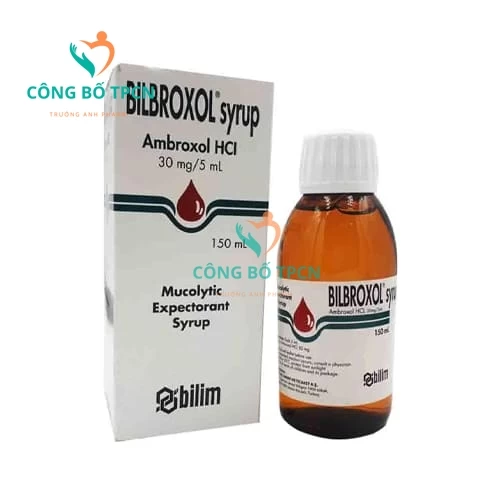 Bilbroxol Syrup 150ml - Thuốc điều trị các bệnh cấp và mạn tính đường hô hấp