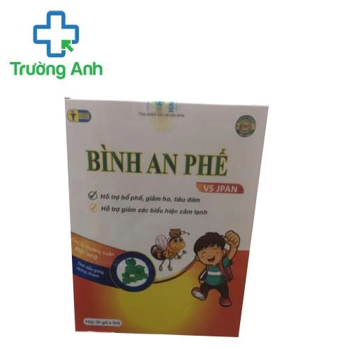 Bình An Phế Vs Japan - Giúp giảm ho, tiêu đờm tăng sức đề kháng