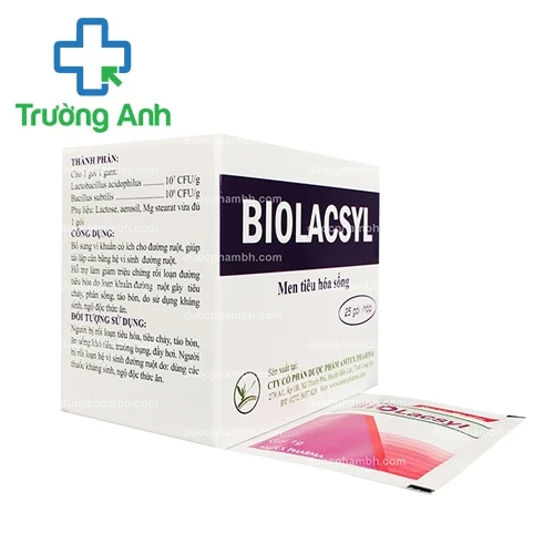 Biolacsyl - Giúp điều trị các tình trạng rối loạn tiêu hóa hiệu quả