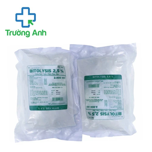Bitolysis 2,5% - Thuốc điều trị suy thận mạn hiệu quả của Bidiphar