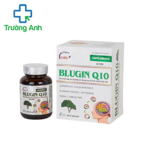 Blugin Q10 - Giúp hỗ trợ tăng cường tuần hoàn não