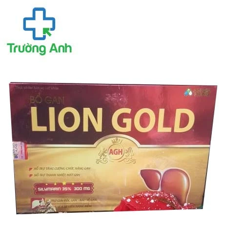 Bổ gan Lion gold AGH - Hỗ trợ ngừa và trị suy giảm chức năng gan