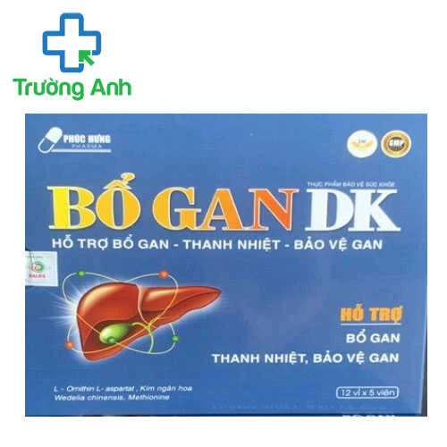 Bổ Gan DK - Giúp bảo vệ và tăng cường chức năng gan