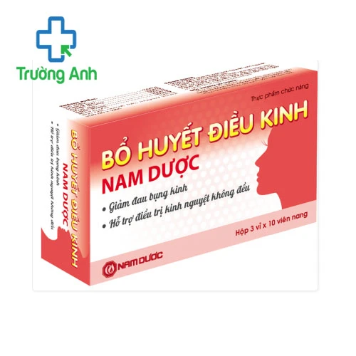Bổ huyết điều kinh Nam Dược - Giúp ngăn ngừa rối loạn kinh nguyệt