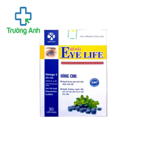 BỔ MẮT EYE LIFE - Bổ sung chất chống oxy hóa hiệu quả