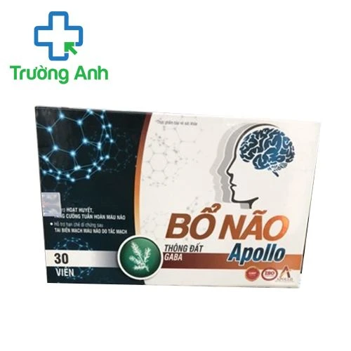 Bổ não Apollo - Hoạt huyết dưỡng não tăng cường tuần hoàn máu