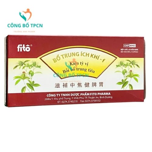 Bổ trung ích khí-f - Giúp tăng khí lực, thăng dương, cử hãm
