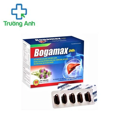 Bogamax 24h - Giúp thanh nhiệt mát gan, giải độc gan