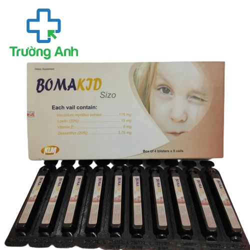 Bomakid Sizo - Giúp tăng cường thị lực của Khang Lâm Pharma