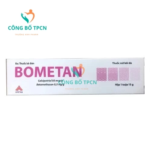 Bometan 15g CPC1 Hà Nội - Thuốc bôi chống viêm, điều trị vẩy nến hiệu quả