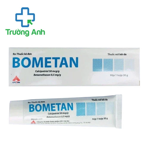 Bometan 30g CPC1 Hà Nội - Kem bôi điều trị vẩy nến hiệu quả