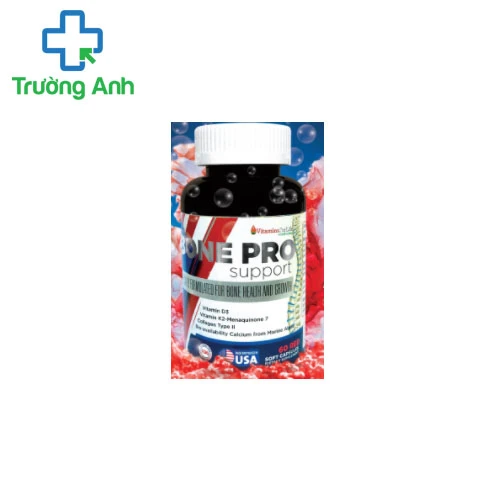 BONE PRO SUPPORT - Hỗ trợ bổ sung canxi và các vitamin D3