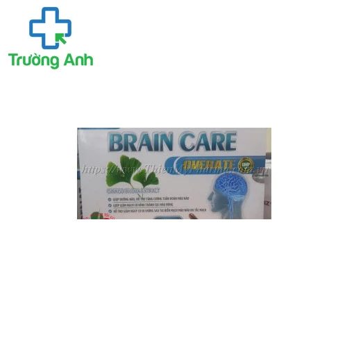 BRAIN CARE  - Giúp tăng cường tuần hoàn máu lưu thông lên não