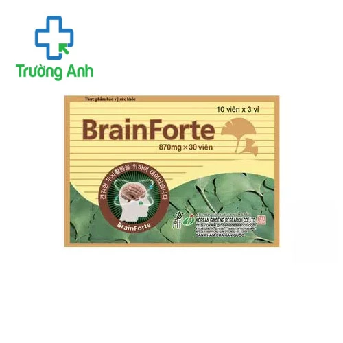 BRAINFORTE PLUS - Giúp tan huyết khối, hoạt huyết