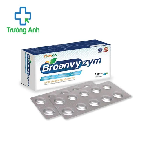 BROANVYZYM - Giúp giảm phù nề, giảm sưng hiệu quả