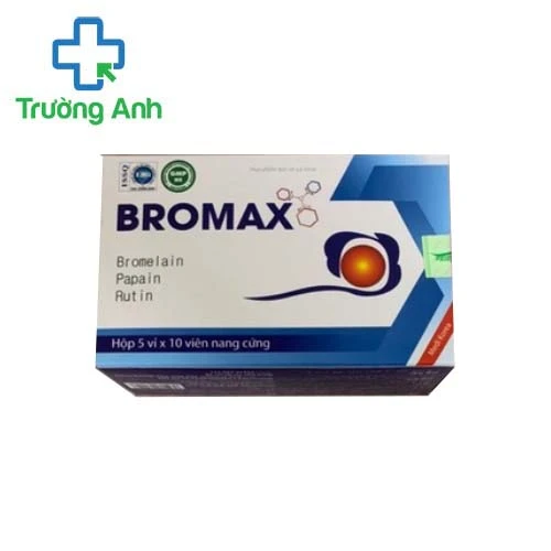 Bromax - Hỗ trợ giảm viêm, giảm phù nề do hấn thương