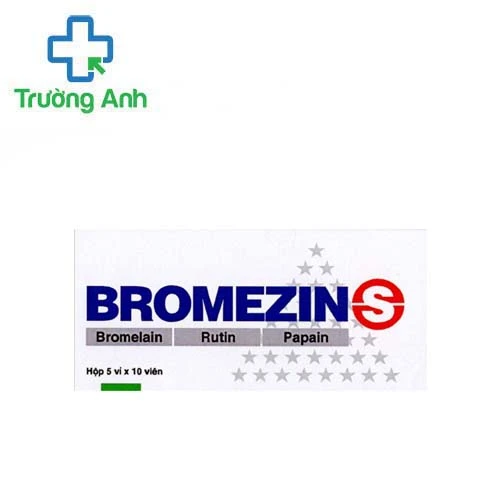 BromezinS - Giúp làm tăng tính bền thành mạch máu