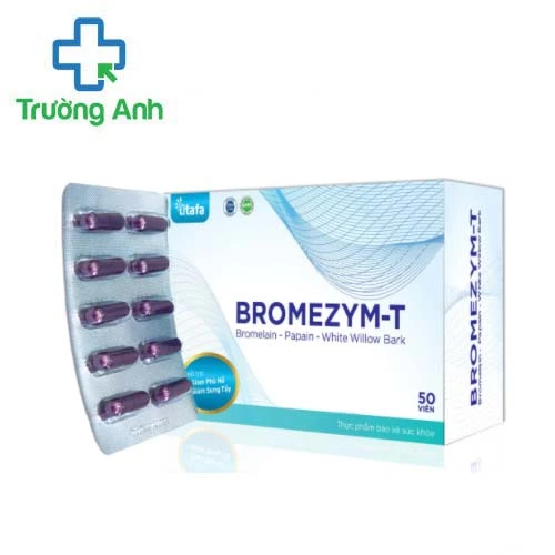 Bromezym -T - Hỗ trợ giảm phù nề, sưng tấy do viêm