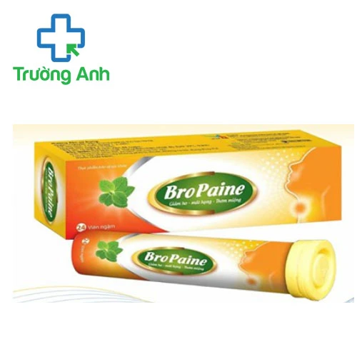 BroPaine – Viên ngậm giảm ho hiệu quả