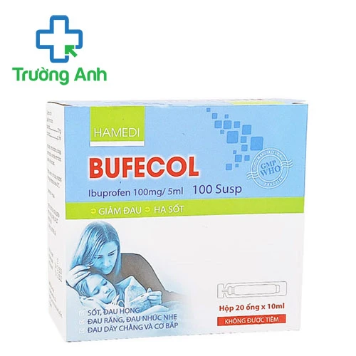 Bufecol 100 Susp Hamedi - Thuốc giảm đau chống viêm hiệu quả