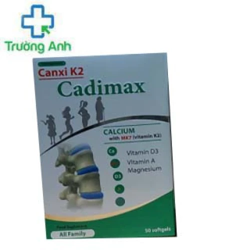Cadimax Gold - Bổ sung Calci cho cơ thể giúp xương chắc khỏe