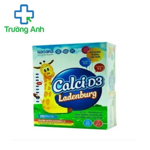 Calci – D3 Ladenburg - Giúp bổ sung canxi, vitamin D3 cho cơ thể