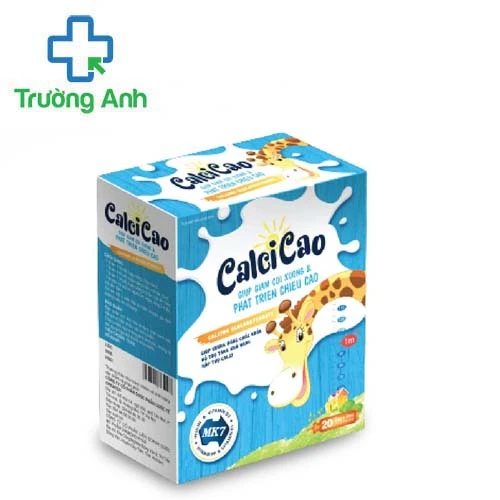 Calcicao - Giúp hệ xương răng chắc khỏe, phát triển chiều cao