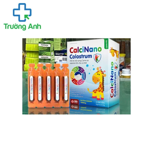 CalciNano Colostrum - Giúp giảm nguy cơ còi xương