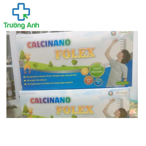 CALCINANO FOLEX - Bổ sung Canxi và vitamin D3, Mk7, K2