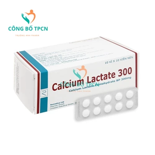 Calcium Lactate 300 - Thuốc chống loãng xương hiệu quả