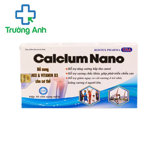 Calcium Nano - Hỗ trợ tăng cường hấp thu canxi