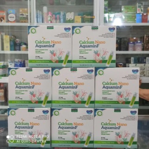 Calcium nano AquaminF - Bổ sung canxi và vitamin D3 cho cơ thể