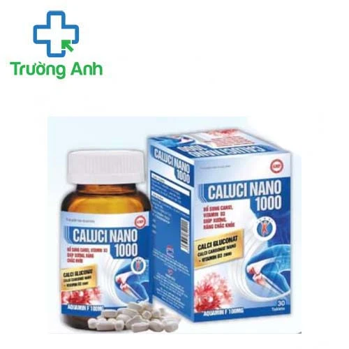 Caluci Nano 1000 - Giúp giảm nguy cơ còi xương ở trẻ em