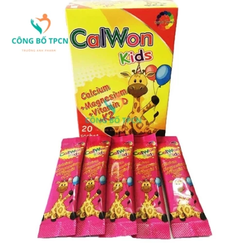 CalWon kids - Hỗ trợ phát triển xương và răng cho trẻ còi xương