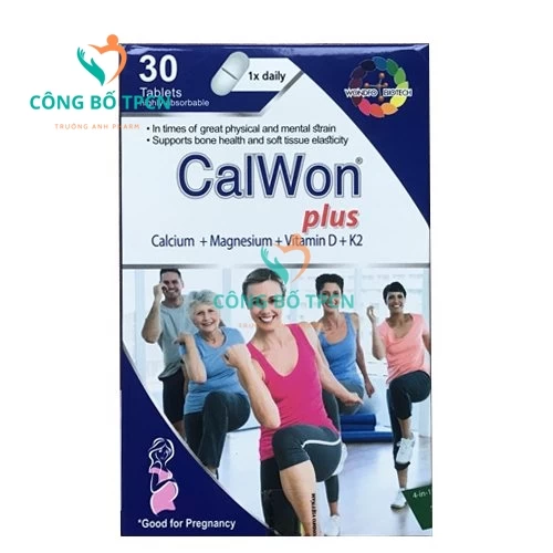 CalWon Plus -Thực phẩm chức năng bổ sung canxi hữu cơ