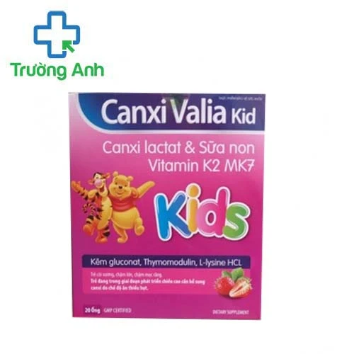 Canxi Valia Kid - Giúp kích thích tiêu hóa ăn ngon miệng