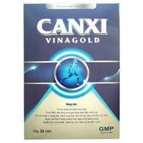 Canxi Vinagold - Bổ sung canxi và vitamin D3 cho cơ thể