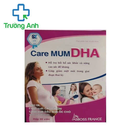 Care mum DHA - Bổ sung vitamin, khoáng chất cho phụ nữ mang thai